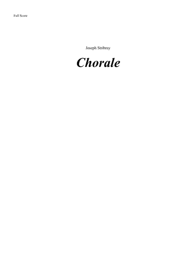 Chorale