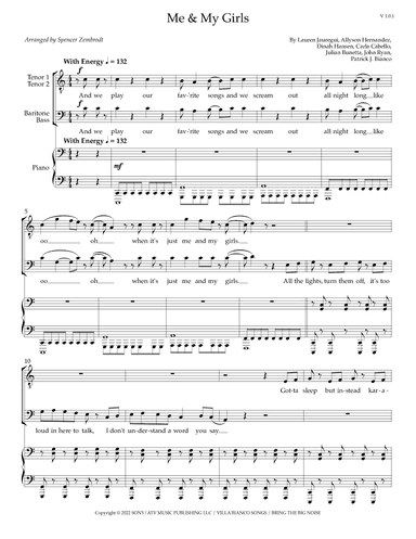 Me And My Girls (arr. Spencer Zembrodt)