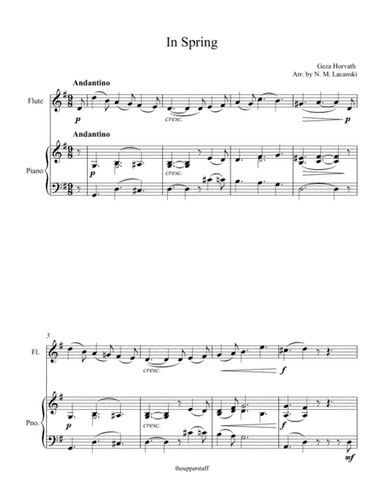In Spring (arr. Nick Lacanski)