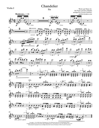 Chandelier (arr. Lorento Golofeev)
