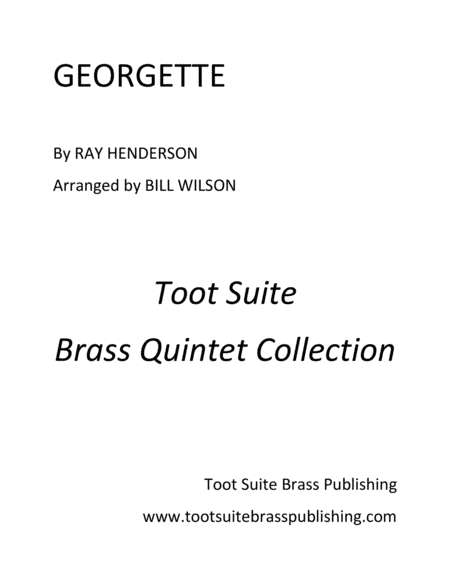 Georgette (arr. Bill Wilson)