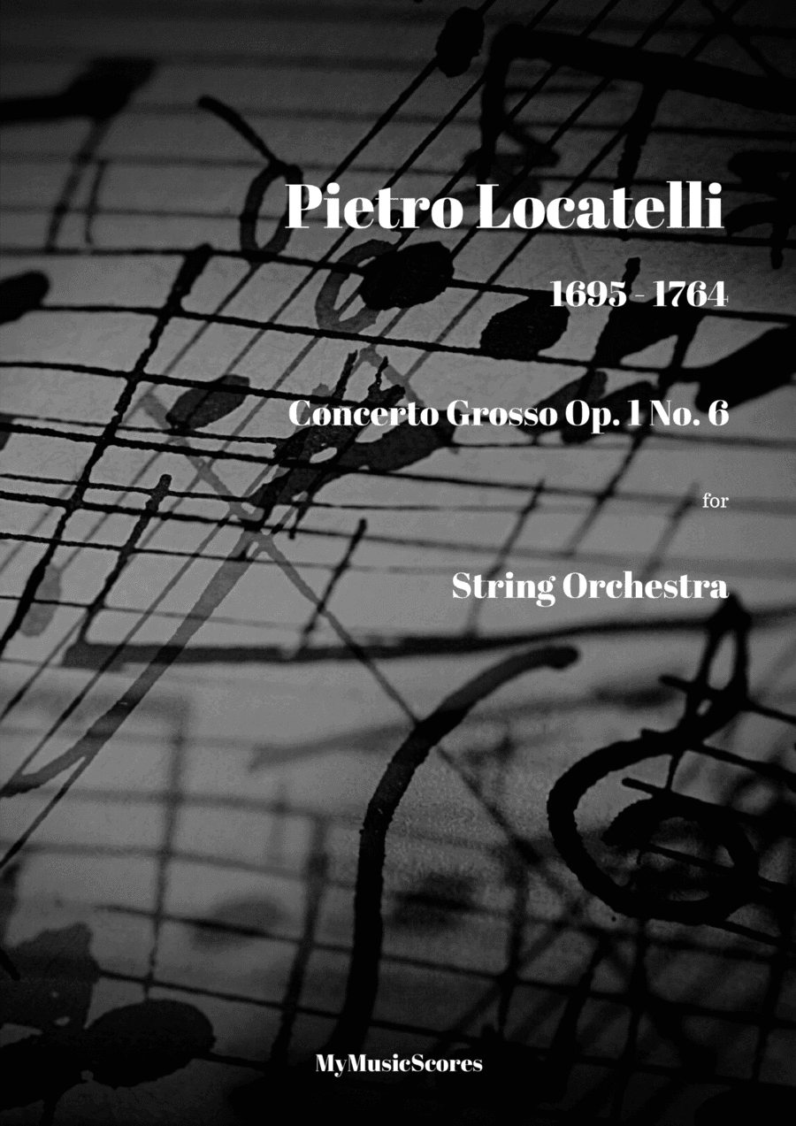 Locatelli Concerto Grosso Op. 1 No. 6 (arr. Paul Wood)