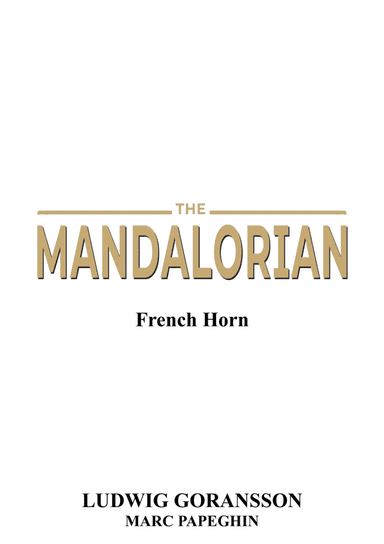 Theme From The Mandalorian (arr. Marc Papeghin)