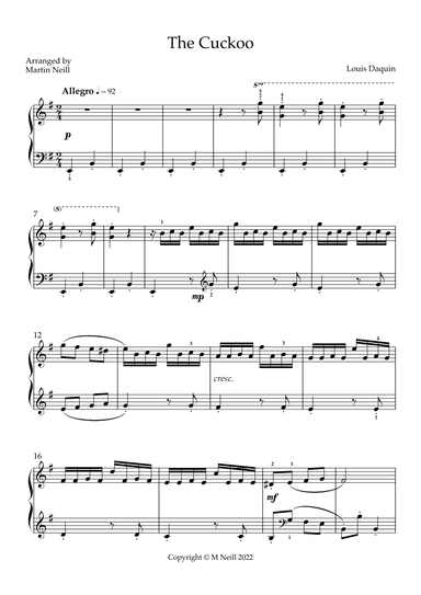 The Cuckoo (arr. Martin Neill)
