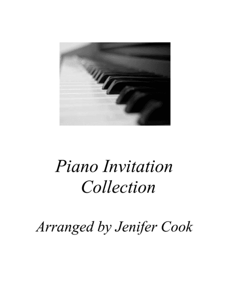 Piano Invitation Collection (arr. Arranged by Jenifer Cook)