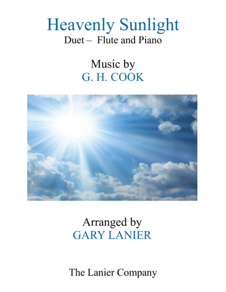 HEAVENLY SUNLIGHT (Duet - Flute & Piano with Score/Part) (arr. Gary Lanier)