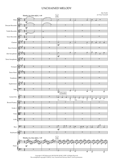 Unchained Melody (arr. Tony Tournoff)