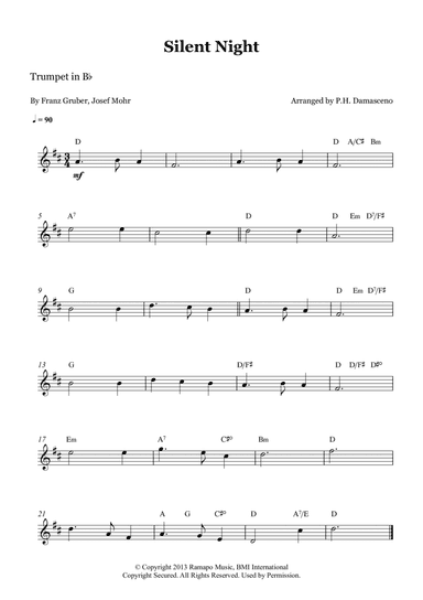 Silent Night (arr. P.H. Damasceno)