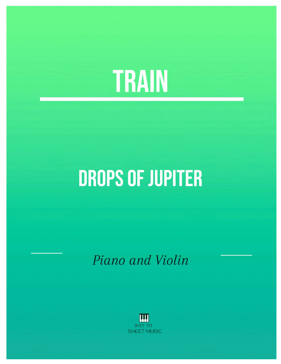 Drops Of Jupiter (tell Me) (arr. ANDRE LAITANO)