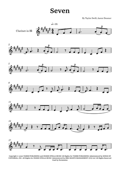Seven (arr. Glauco Fernandes)