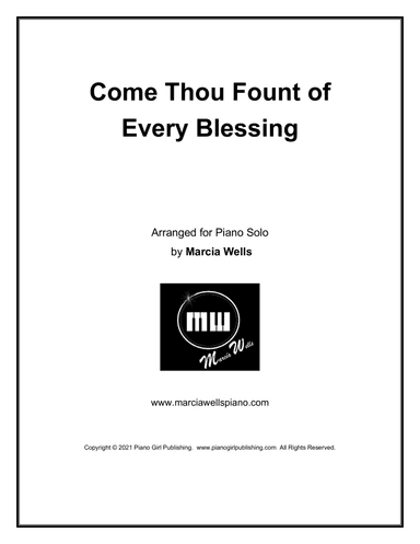 Come Thou Fount of Every Blessing (arr. Marcia Wells)
