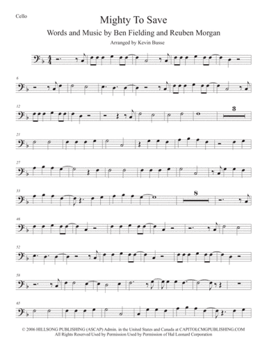 Mighty To Save (arr. Kevin Busse)