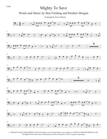 Mighty To Save (arr. Kevin Busse)