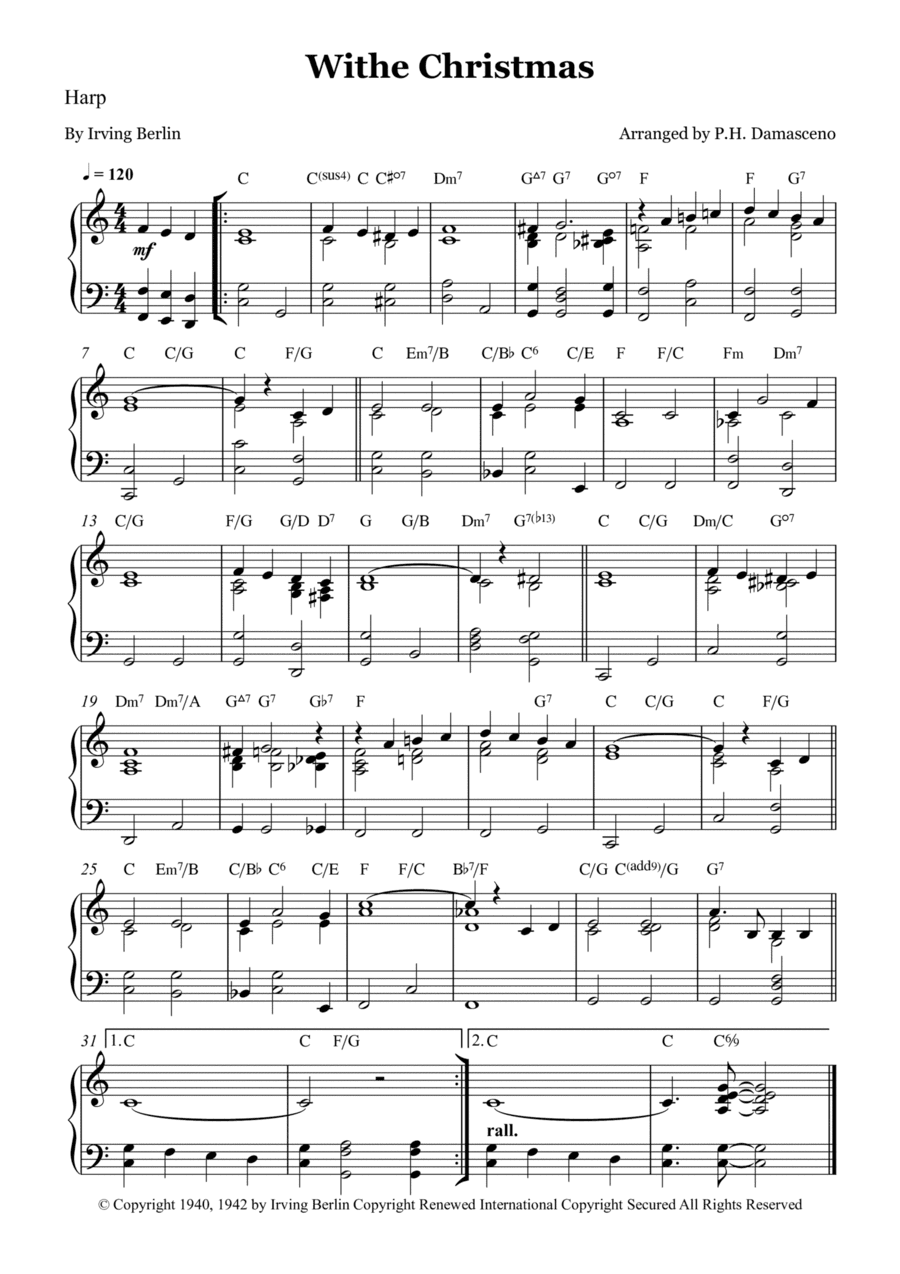 White Christmas (arr. P.H. Damasceno)