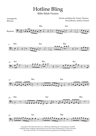 Hotline Bling (arr. BTmusic)