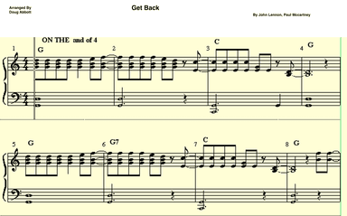 Get Back (arr. Doug Abbott)