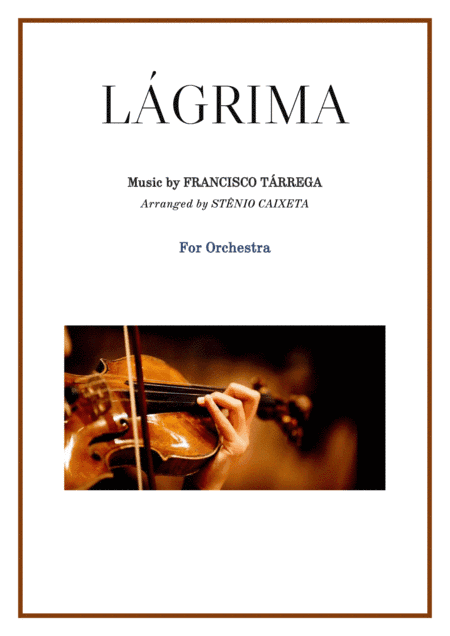 LÁGRIMA - TÁRREGA (arr. Stênio Caixeta)