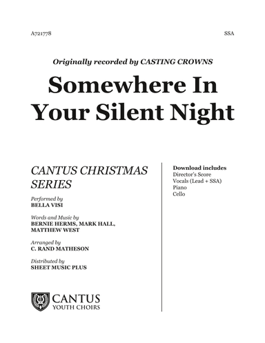 Somewhere In Your Silent Night (arr. C. Rand Matheson)