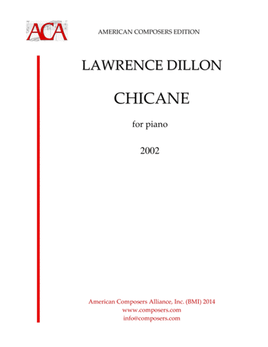 [Dillon] Chicane