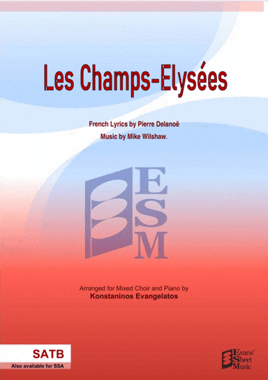 Champs Elysees (arr. Konstantinos Evangelatos)