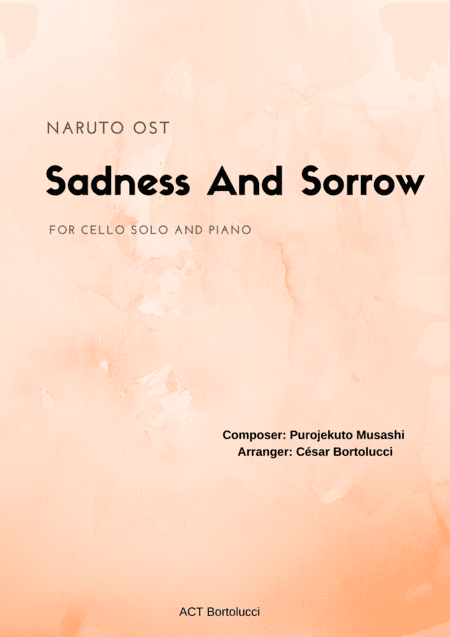 Sadness And Sorrow (arr. César Bortolucci)