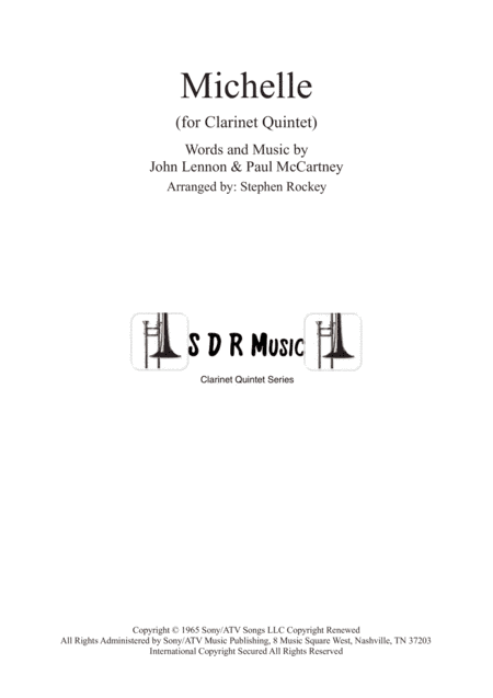 Michelle (arr. Stephen Rockey)