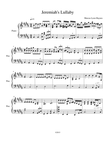 Jeremiahs Lullaby