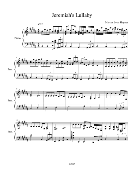 Jeremiahs Lullaby