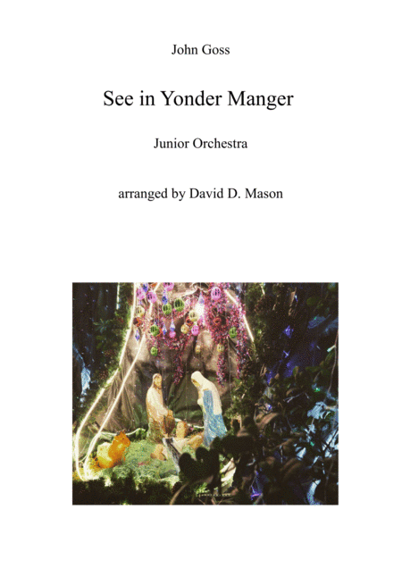 See in Yonder Manger low (arr. David D. Mason)