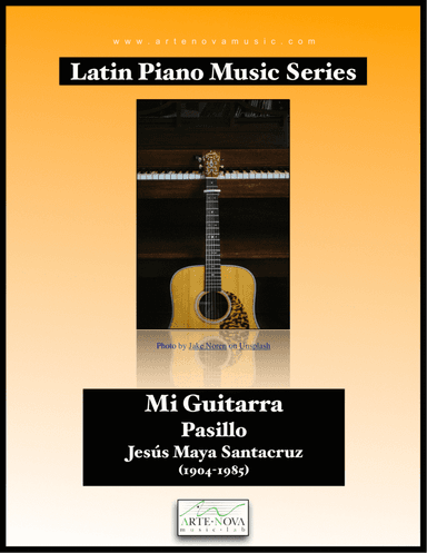 Mi Guitarra - Pasillo for Piano