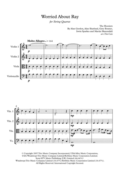 Worried About Ray (arr. Tim Cais)