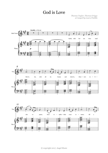 God Is Love (arr. Laura Pattillo)