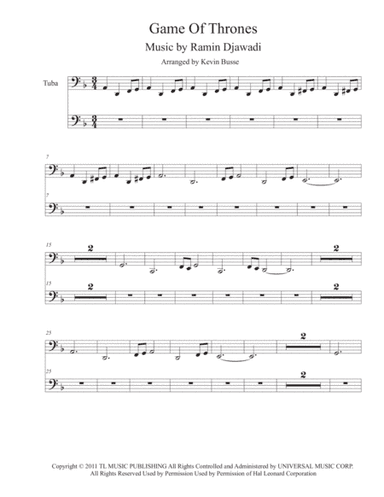 Game Of Thrones (arr. Kevin Busse)