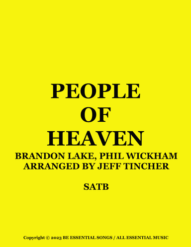 People Of Heaven (arr. Jeff Tincher)