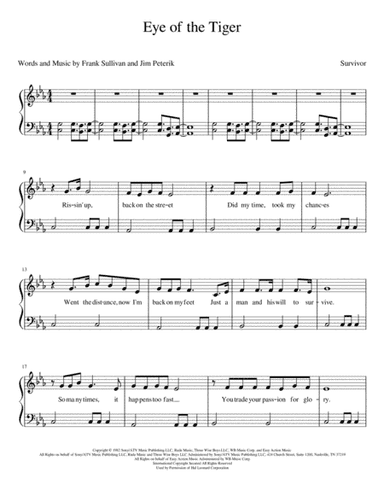 Eye Of The Tiger (arr. Stephanie Larson)