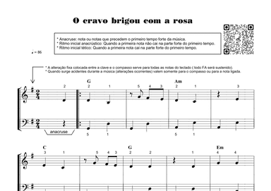 O cravo brigou com a rosa (arr. Sérgio Matias da Cunha)