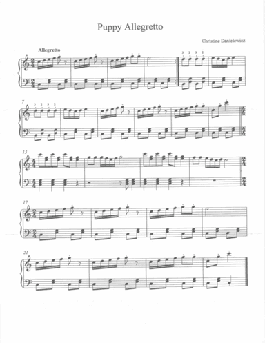 Puppy Allegretto