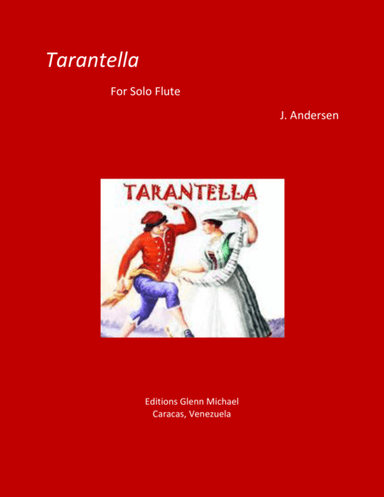Tarantella for Solo Flute (arr. Glenn Michael)