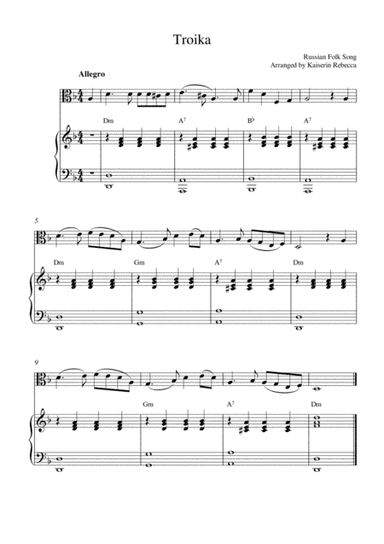 Troika (arr. Kaiserin Rebecca)