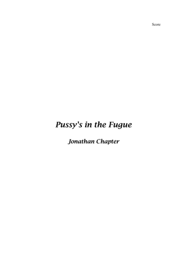 Pussy's in the Fugue