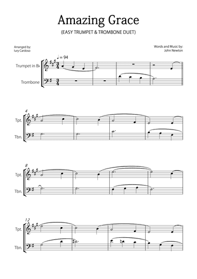 Amazing Grace (arr. Iury Cardoso)