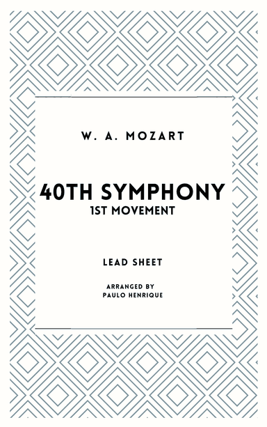 40th symphony - 1st movement (arr. Paulo Henrique)