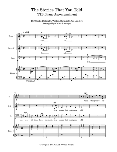 The Stories That You Told (arr. Cathy Stamegna)