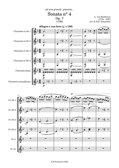 Sonata in Eb n.4 op. 7 (arr. Nat Clarinet)
