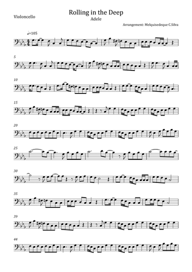 Rolling In The Deep (arr. Melquisedeque C.Silva)