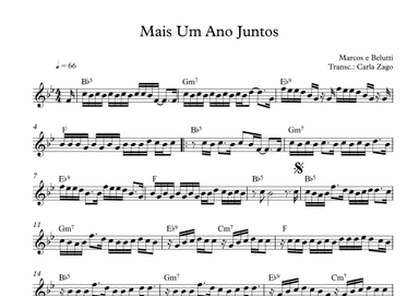 Mais um ano juntos