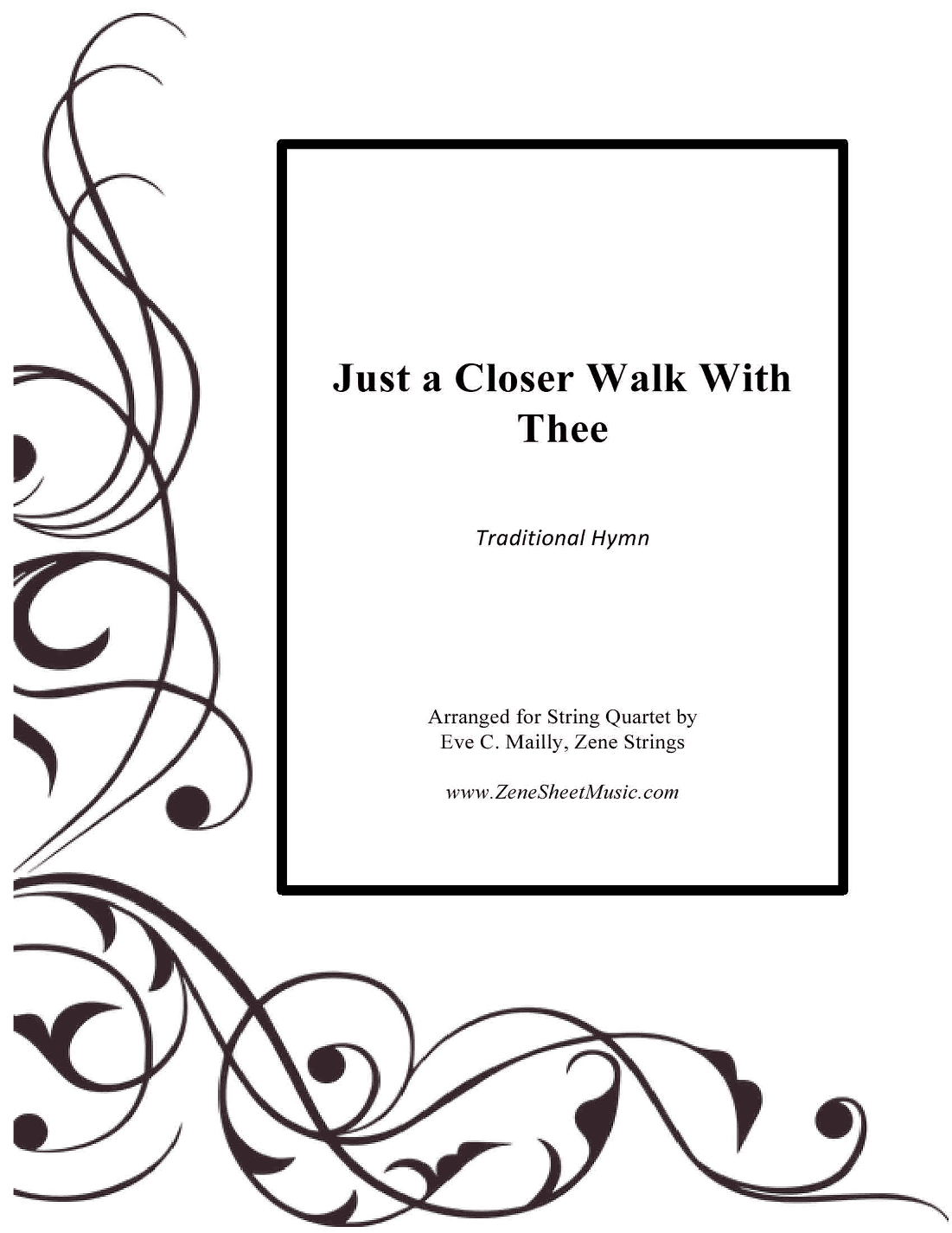 Just A Closer Walk With Thee (arr. Eve C. Mailly - Zene Strings)