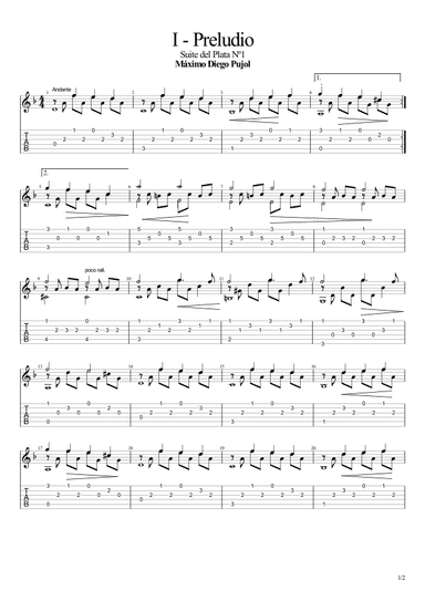 Preludio (Suite del Plata Nº1) (arr. Leonardo Ramos)