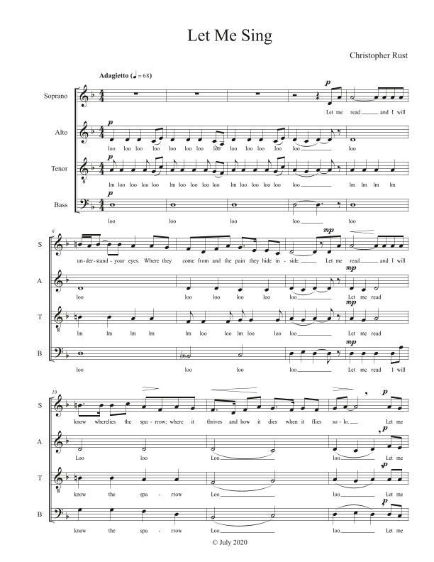 Let Me Sing