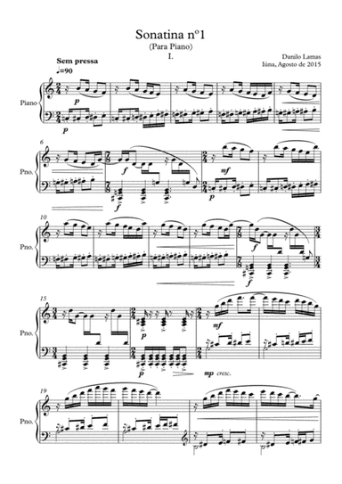 Sonatina for piano